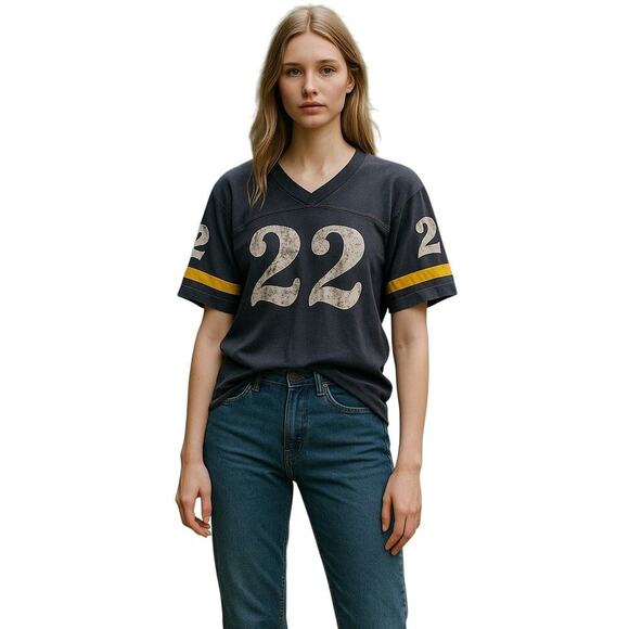 Derek Heart Women’s Vintage 90s Y2K Cotton 22 Brooklyn T-Shirt size XL - Picture 1 of 5